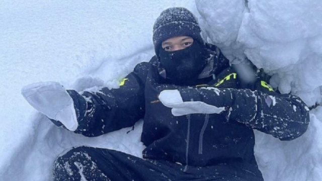 Kylian Mbappé profite de la trêve hivernale pour se ressourcer en Espagne (Screenshoot Twitter @BenzRed)