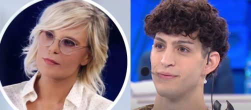 Amici 23, in foto Maria De Filippi e Mida.