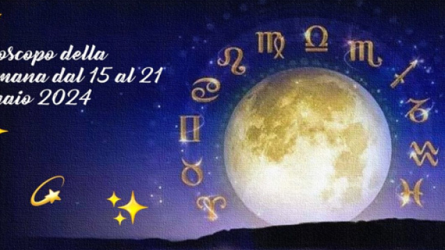 L'oroscopo della settimana dal 15 al 21 gennaio 2024