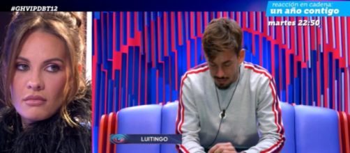 Luitingo no pudo aguantar las lágrimas mientras recordaba a la modelo (Captura de pantalla de Telecinco)