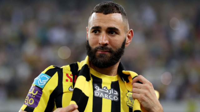 Karim Benzema avec Al-Ittihad (capture Twitter @ActuFoot_)