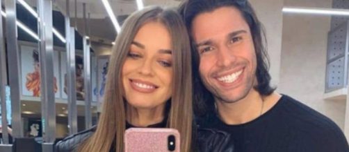 Luca Onestini e Ivana Mrazova al GF Vip 7.