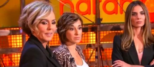 Rocío Carrasco y Gema Aldón coincidieron en el plató de 'Sálvame' hace unos meses (Captura de pantalla de Telecinco)