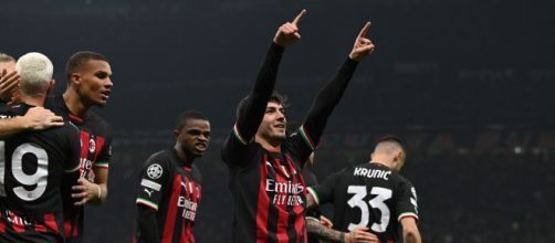 Brahim Diaz autore del gol partita del Milan. Foto di: acmilan.com