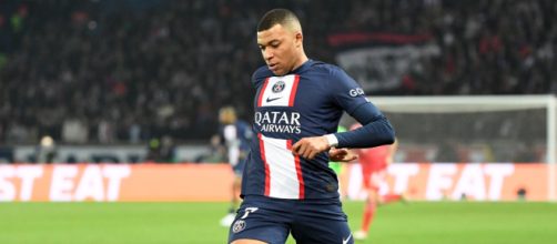 Kylian Mbappé auteur d'un discours franc dans les vestiaires après PSG-Bayern. (screenshot Twitter - @ActuFoot_)