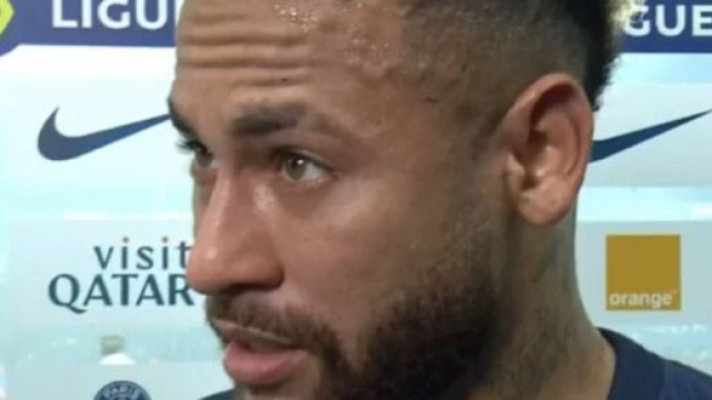 Neymar sur Canal+ (capture Prime Video)