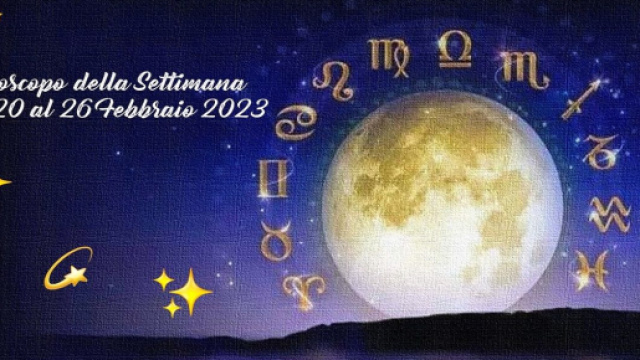 L'oroscopo della settimana dal 20 al 26 febbraio 2023.