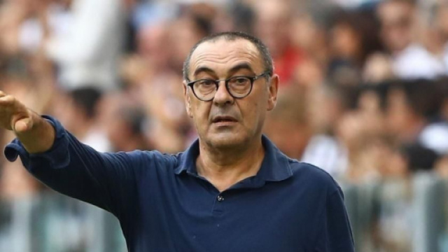 Maurizio Sarri, tecnico ex Juventus.