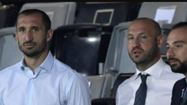 Nella foto Giorgio e Claudio Chiellini oltre a Giovanni Manna.