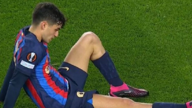 FC Barcelone révélant l'étendue de la blessure de Pedri contre Manchester United et la durée de son absence (Screenshot/twitter @MagicalXavi)