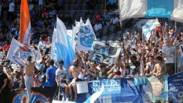 Le Stade Velodrome en fusion (capture Twitter @InfosOM_)