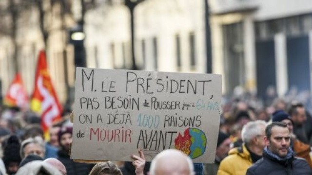 Manifestations contre la réforme des retraites: des cortèges ont défilé dans plusieurs villes de France (Unsplash)