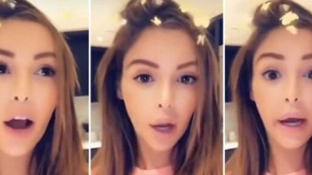 Nabilla, très énervée, a répondu à ses détracteurs sur Snapchat. Screenshot