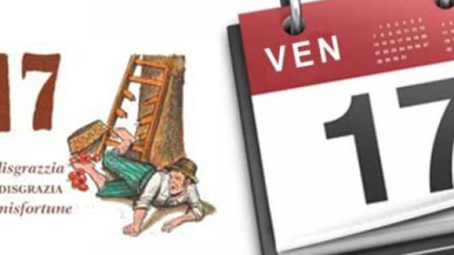 Venerdì 17, un giorno considerato sfortunato nella cultura popolare italiana.