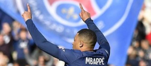 Kylian Mbappé ce dimanche contre Lille (capture Instagram Kylian Mbappé)
