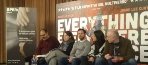 Conferenza stampa al Cinema Medica 4k Bologna.