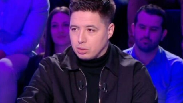 Samir Nasri impatient d'assister au match retour de Ligue des champions entre le Bayern et le PSG. (screenshot Twitter - @CanalplusFoot)