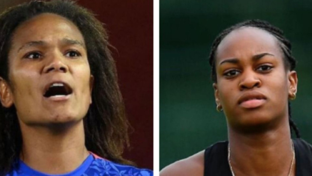 Deux leaders de l'Equipe de France ont claqué la porte. Screenshot Instagram @WendieRenard et @MarieKatoto