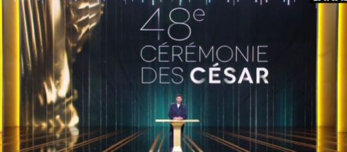 Tahar Rahim, président de la cérémonie des César 2023 (capture Twitter officiel Canal+)