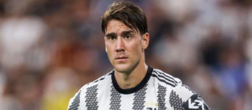 Dusan Vlahovic, giocatore della Juve.