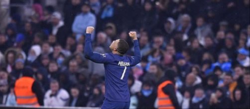 Kylian Mbappé au stade Vélodrome (Screenshoot Instagram @k.bappe)