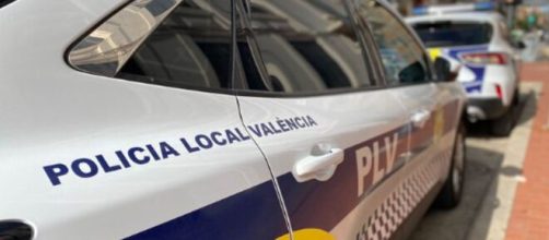 Las autoridades policiales iniciaron las investigaciones para esclarecer este delito en Valencia (Twitter/policialocalvlc)