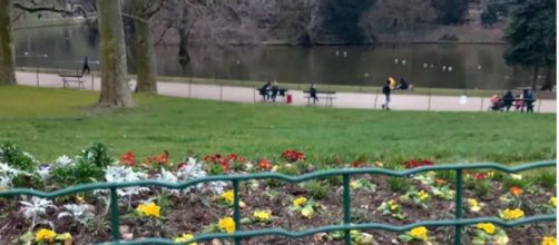 Le parc de Buttes-Chaumont où a été retrouvé le corps démembré d'Assia (Screenshoot Instagram @angela.carli.10)