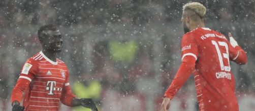 Vitória do Bayern foi debaixo de muita neve (Reprodução/Twitter/@FCBayern)