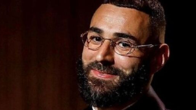 Karim Benzema au Ballon d'Or (capture Twitter @TFoot__)