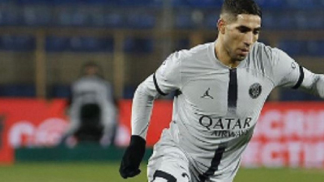 Le défenseur du PSG, Achraf Hakimi, est accusé de viol. (Screenshoot Instagram @achrafhakimi)