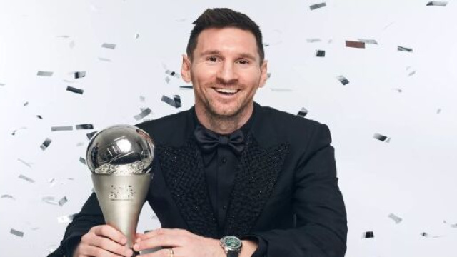 Messi est devenu le troisième joueur à remporter le prix deux fois, (screenshot twitter @FIFAWorldCup )