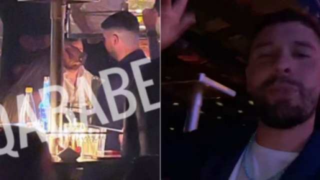 Kevin Guedj à Marrakech apercu avec deux jeunes femmes, il aurait consommé des produits illicites et se serait fait griller. (@ Snapchat)