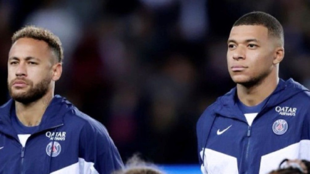 Kylian Mbappé avec Neymar sous les couleurs du PSG (capture Instagram Kylian Mbappé)