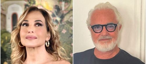 Barbara D'Urso e Flavio Briatore.