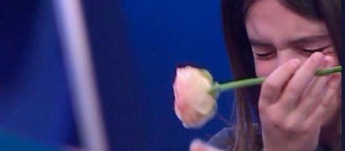 Sanremo 2023, bimba piange sul palco