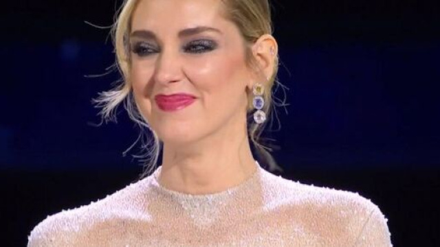 Sanremo 2023, Chiara piange sul palco