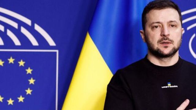 Volodymyr Zelensky s'attend à une grande offensive des Russes à la mi-février. (screenshot wikimedia)