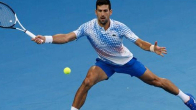 Djokovic a du batailler pour son retour à la compétition. (screenshot journal l'Equipe)