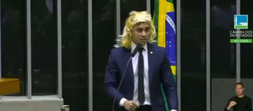 Deputado Nikolas Ferreira. (Reprodução/YouTube/CNN Brasil)
