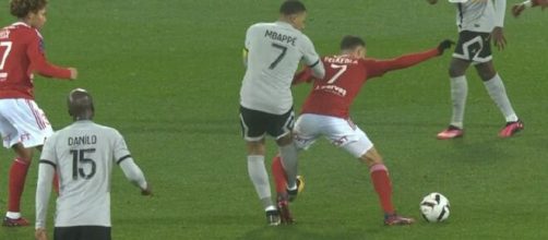 Kylian Mbappé contre Brest (capture Twitter Be Football)