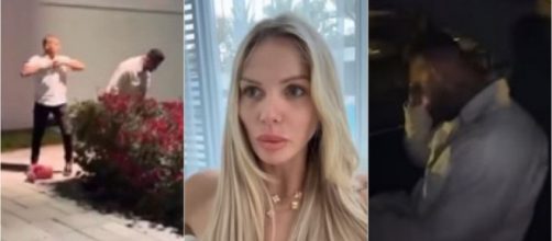 Jessica Thivenin choque les internautes en postant des vidéos de Thibault bourré sur Snapchat. (Screenshots @ Snapchat)