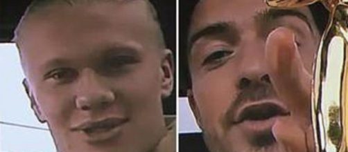 Jack Grealish et Erling Haaland passent du bon temps ensemble (capture Facebook Afrique Sports)