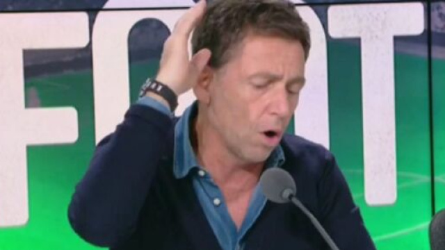 Daniel Riolo dans L'After Foot sur RMC (capture Twitter After Foot)