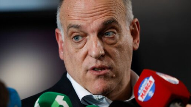 Tebas invite Kylian Mbappé à rejoindre Real Madrid Twitter @BarcaUniversal