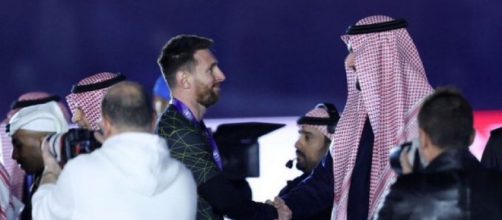 Messi pourrait rejoindre Ronaldo en Arabie Saoudite. (Screenshot Twitter @WeAreMessi)