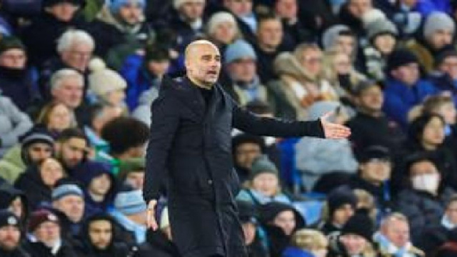 Pep Guardiola a encore fait parler de lui en évoquant Julia Roberts plutôt que le match. screenshoot/twitter @beinsports_FR