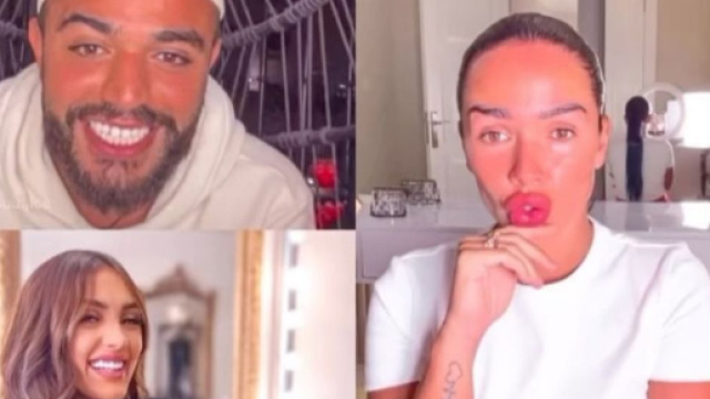 Capture d'écran de Jazz, Emine et Maissane (Instagram : @maissane.actus)