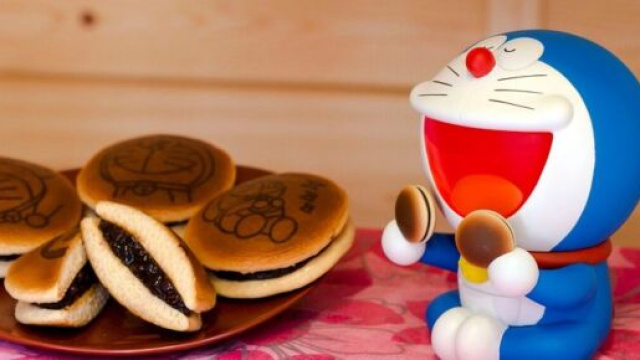 I dorayaki sono mini pancake farciti di nutella