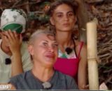 En la gala de 'Supervivientes', Raquel Mosquera y Gema Aldón protagonizaron un encontronazo (Captura de pantalla de Telecinco)