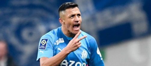 Alexis Sanchez sous les couleurs de l'OM (capture Twitter MecatOM)